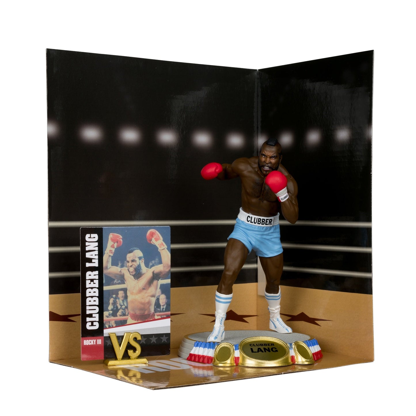 Rocky III (1982) Clubber Lang 6in Posed Figure McFarlane Toys