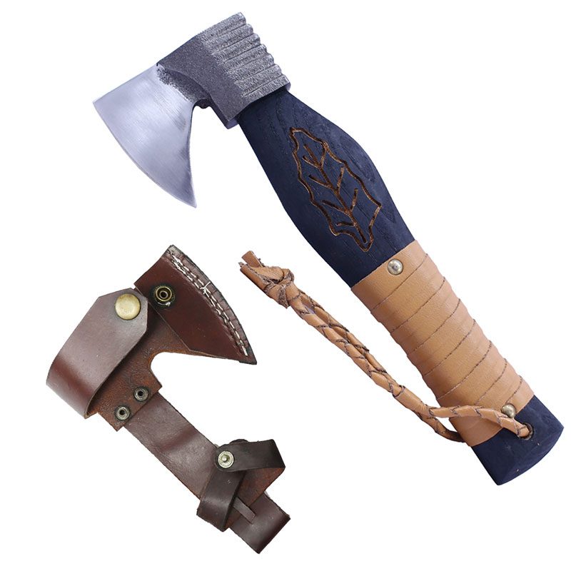 11" The Bone Edge Hand Forged Hunting Axe (14425)