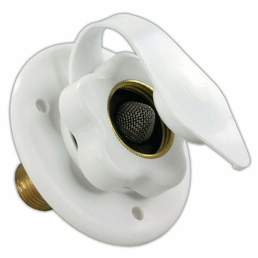 1/2" Fresh Water Inlet, Polar White  94214