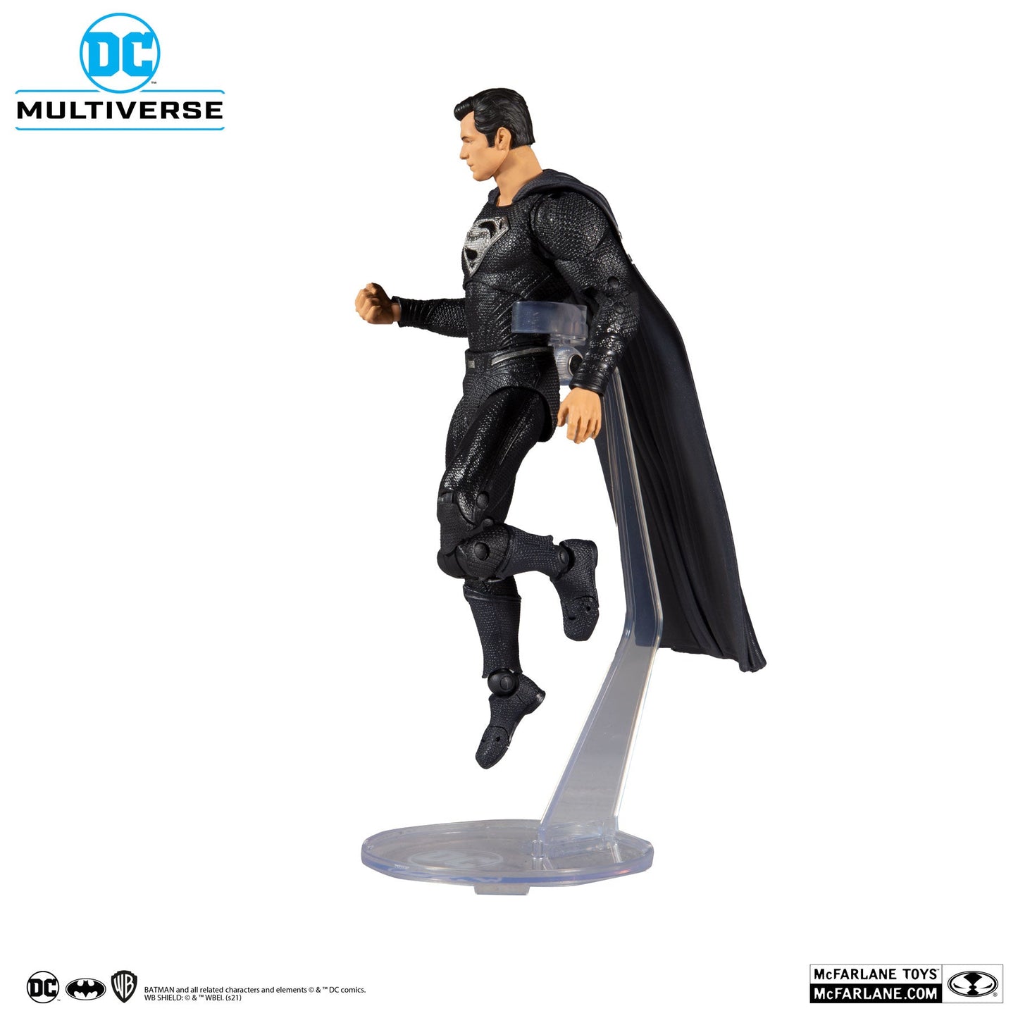Superman Black Suit - DC Multiverse Justice League 2021