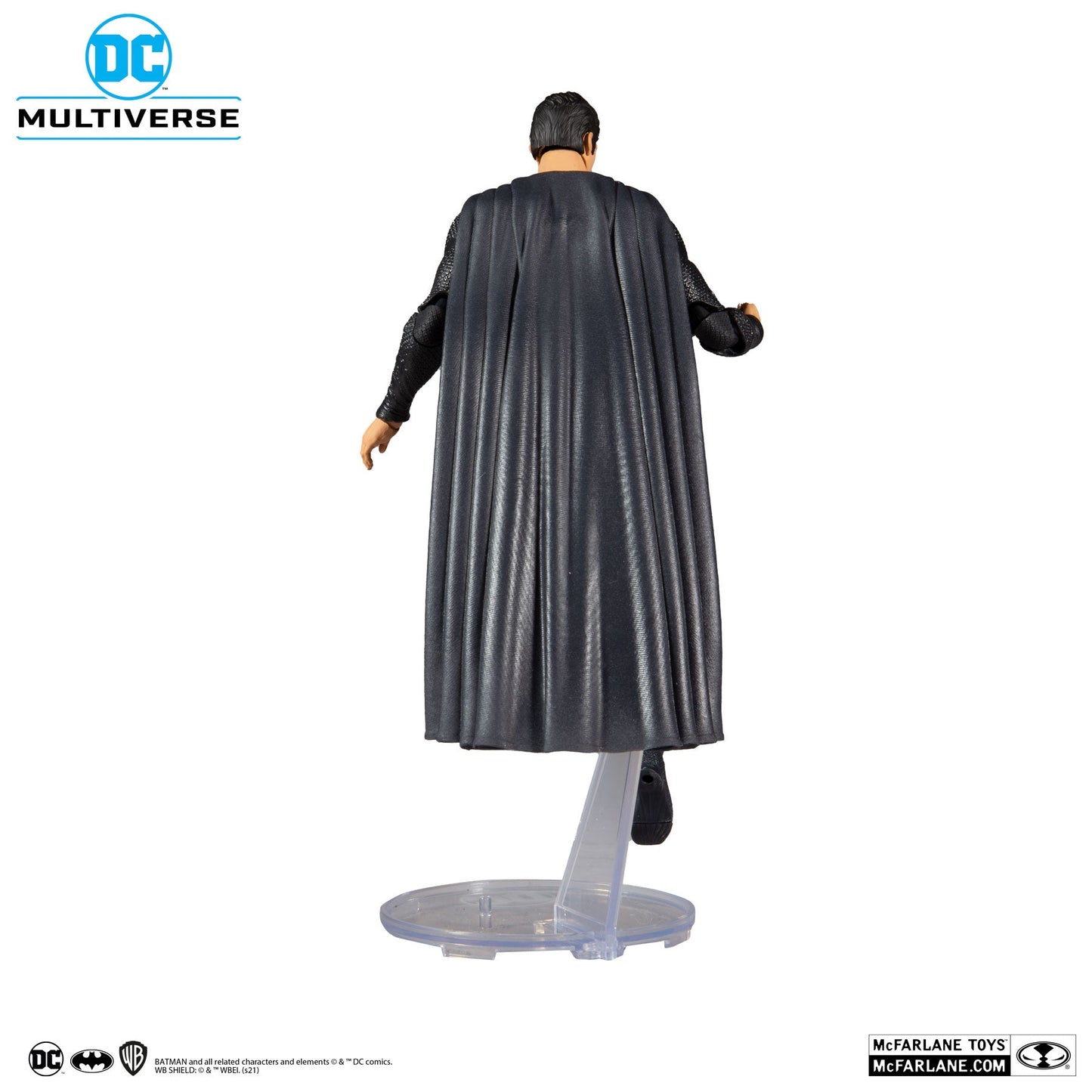 Superman Black Suit - DC Multiverse Justice League 2021