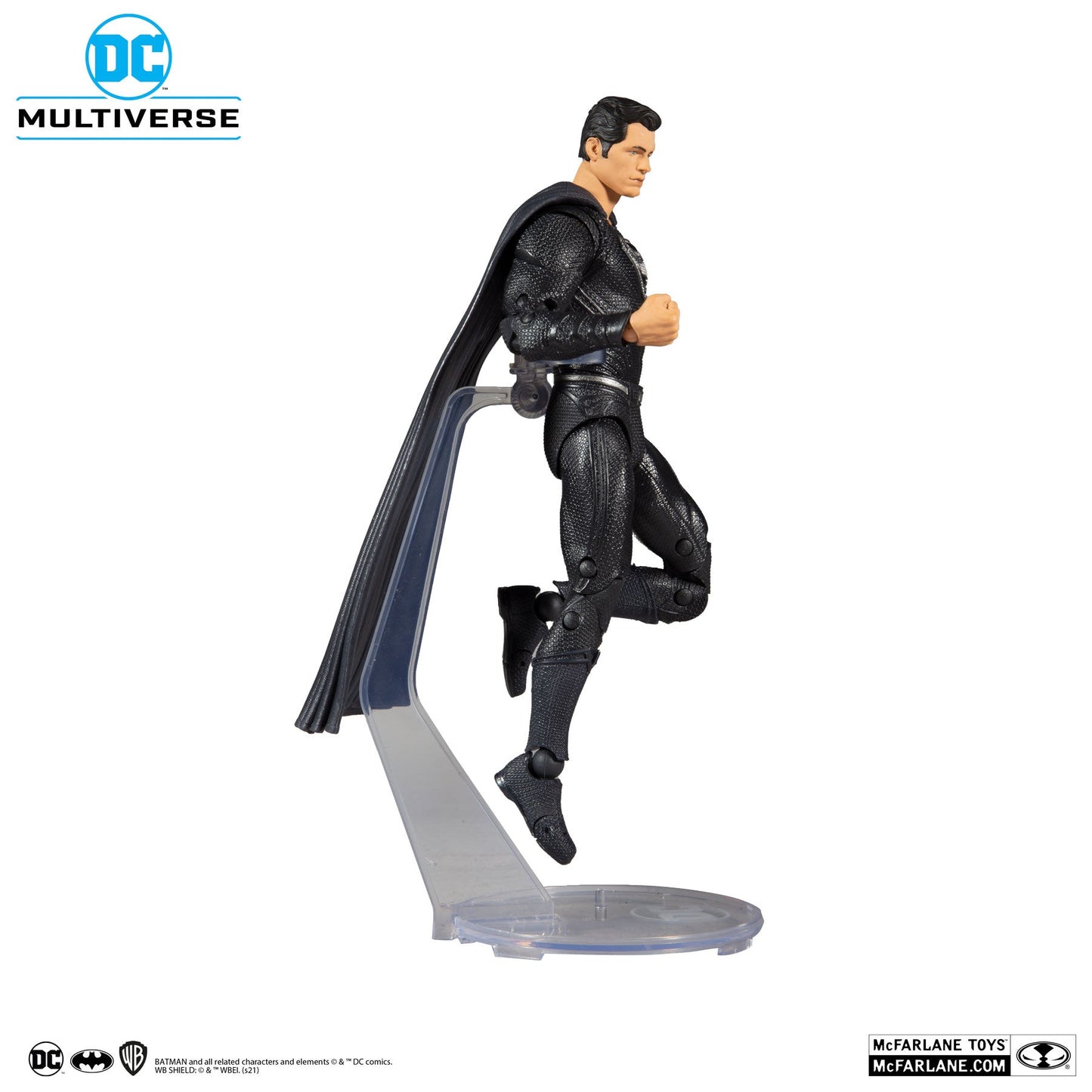 Superman Black Suit - DC Multiverse Justice League 2021
