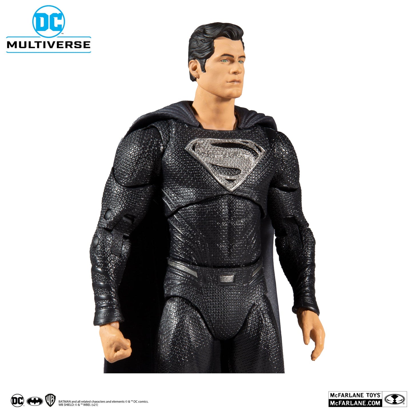 Superman Black Suit - DC Multiverse Justice League 2021