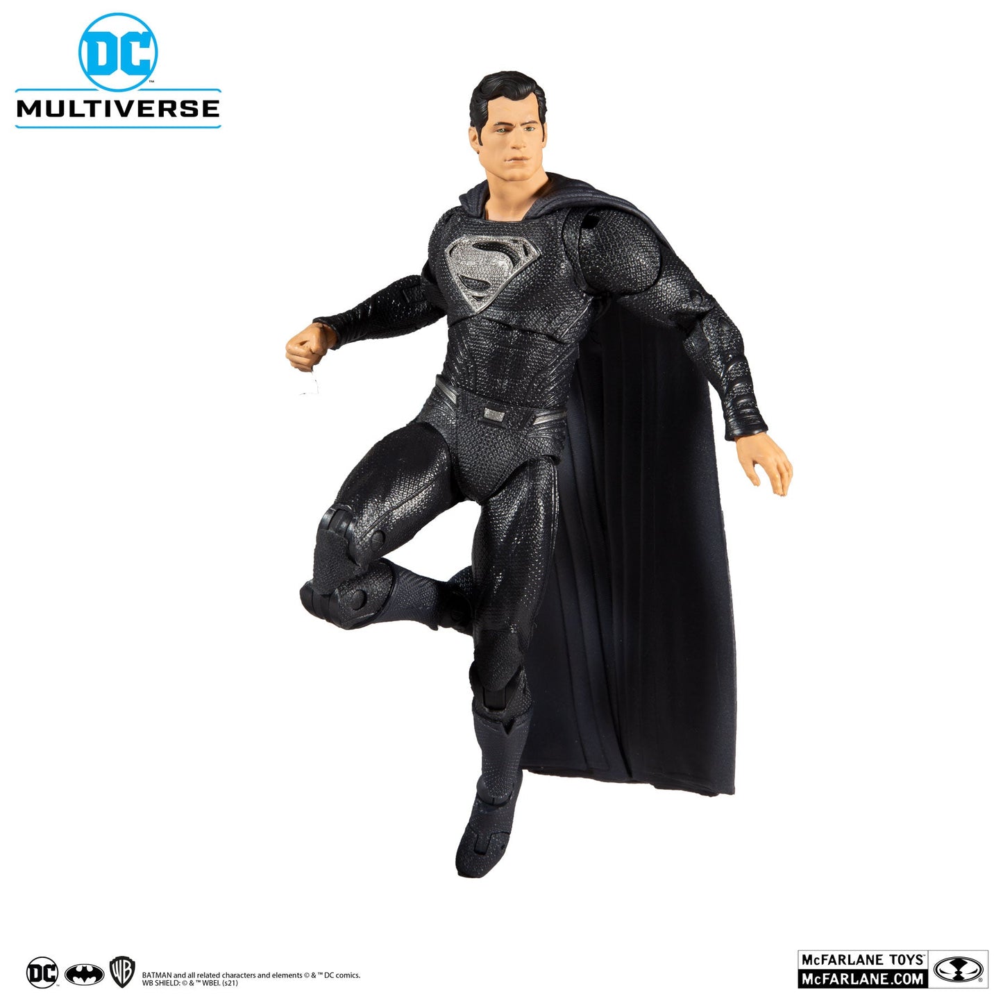 Superman Black Suit - DC Multiverse Justice League 2021