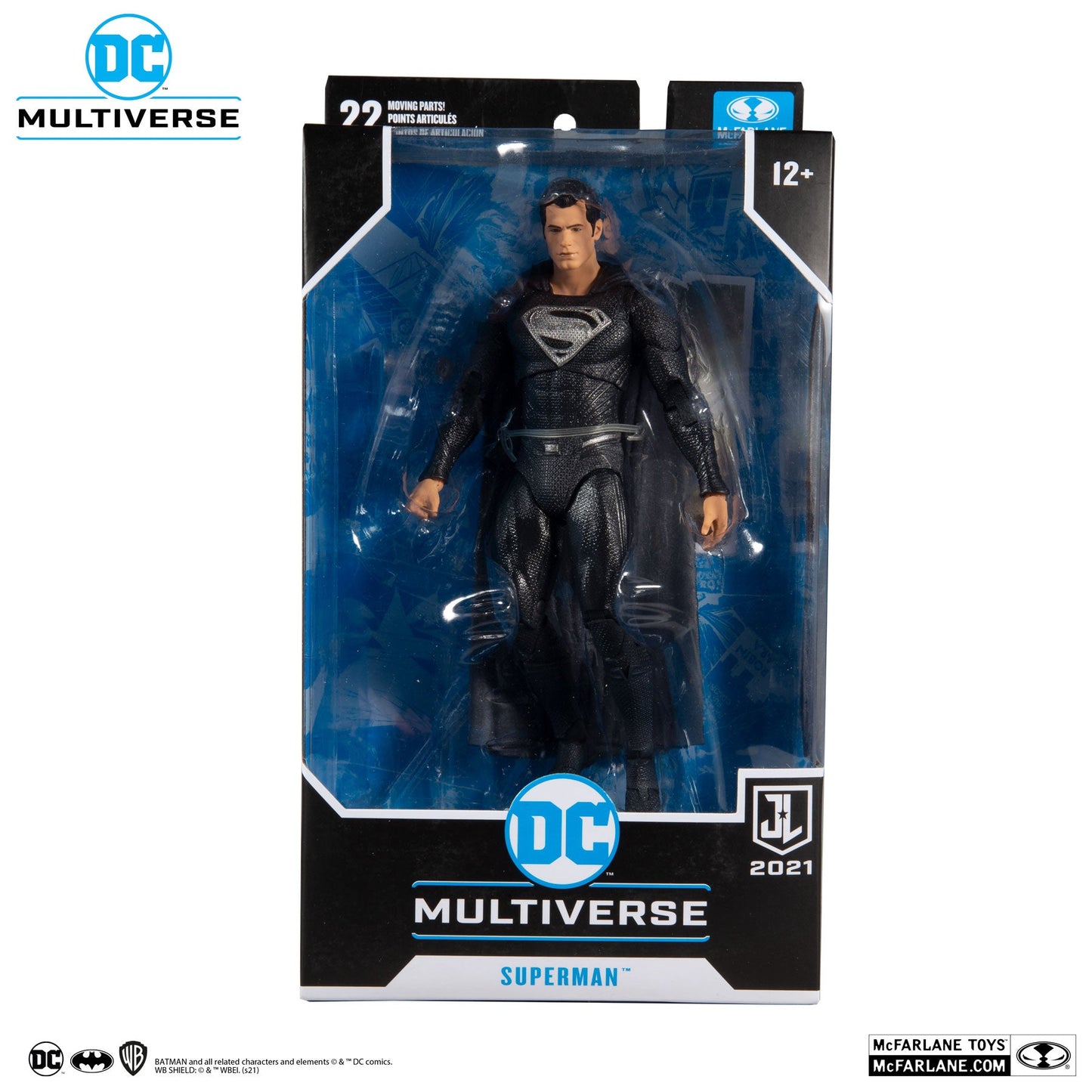 Superman Black Suit - DC Multiverse Justice League 2021