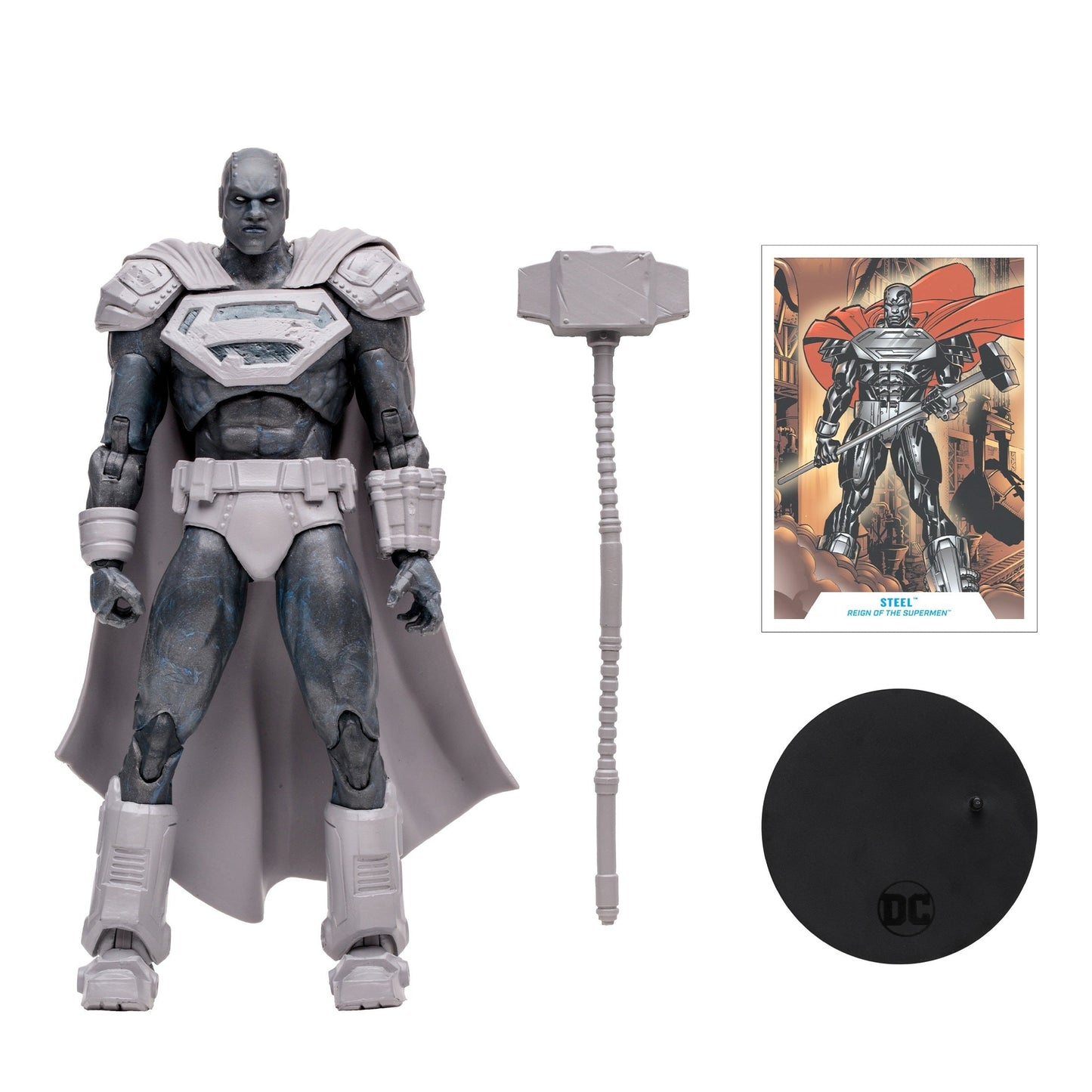 DC Multiverse - Reign of the Supermen - Steel - Platinum / Chase