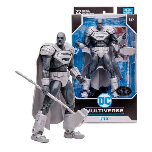 DC Multiverse - Reign of the Supermen - Steel - Platinum / Chase
