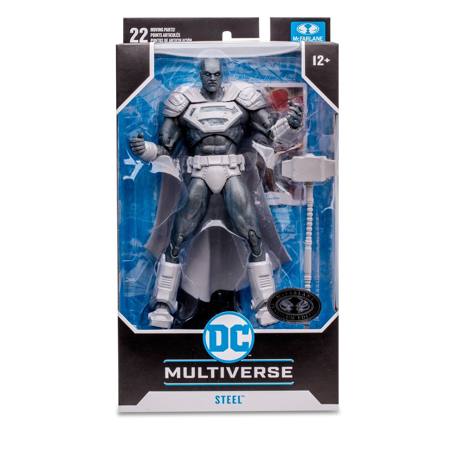 DC Multiverse - Reign of the Supermen - Steel - Platinum / Chase