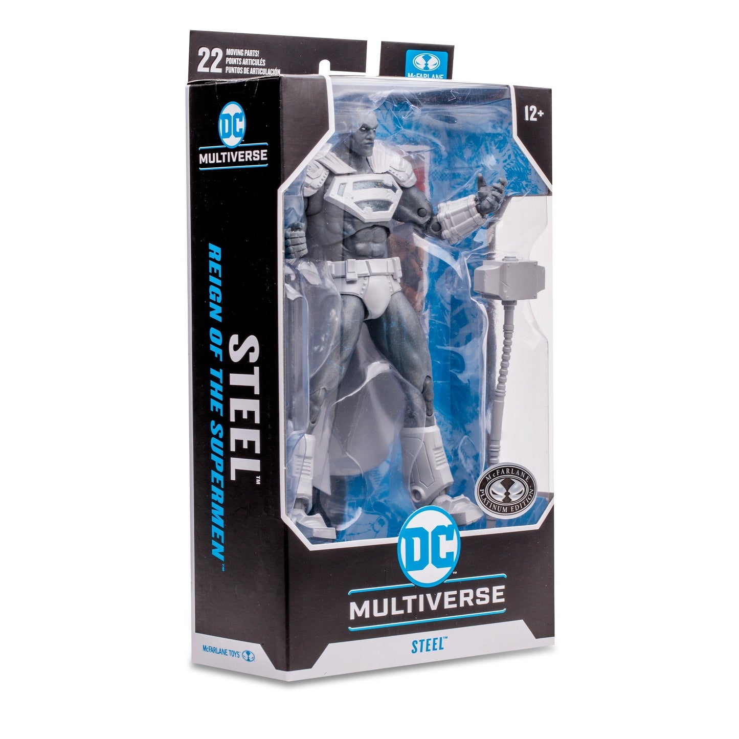DC Multiverse - Reign of the Supermen - Steel - Platinum / Chase