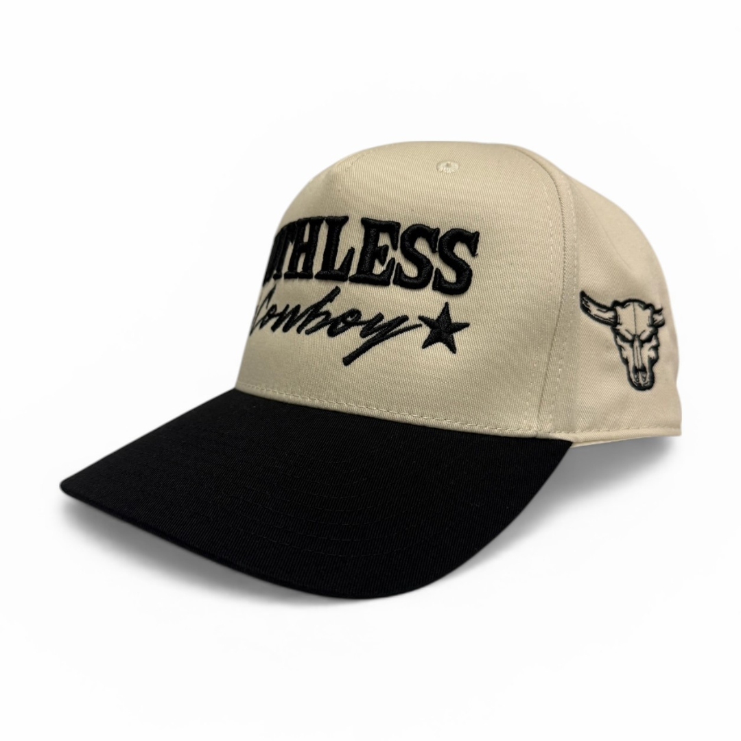 RUTHLESS COWBOY COMBO CAP | Beige/Black