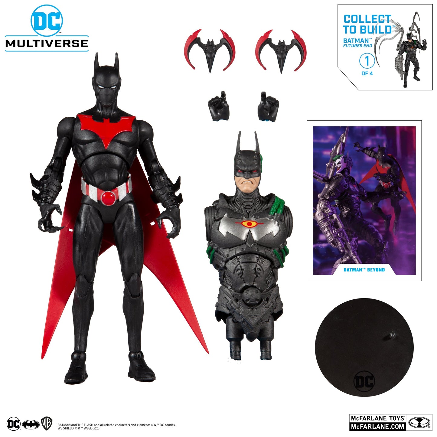 McFarlane Toys - BATMAN BEYOND (BATMAN BEYOND: FUTURES END BUILD-A)