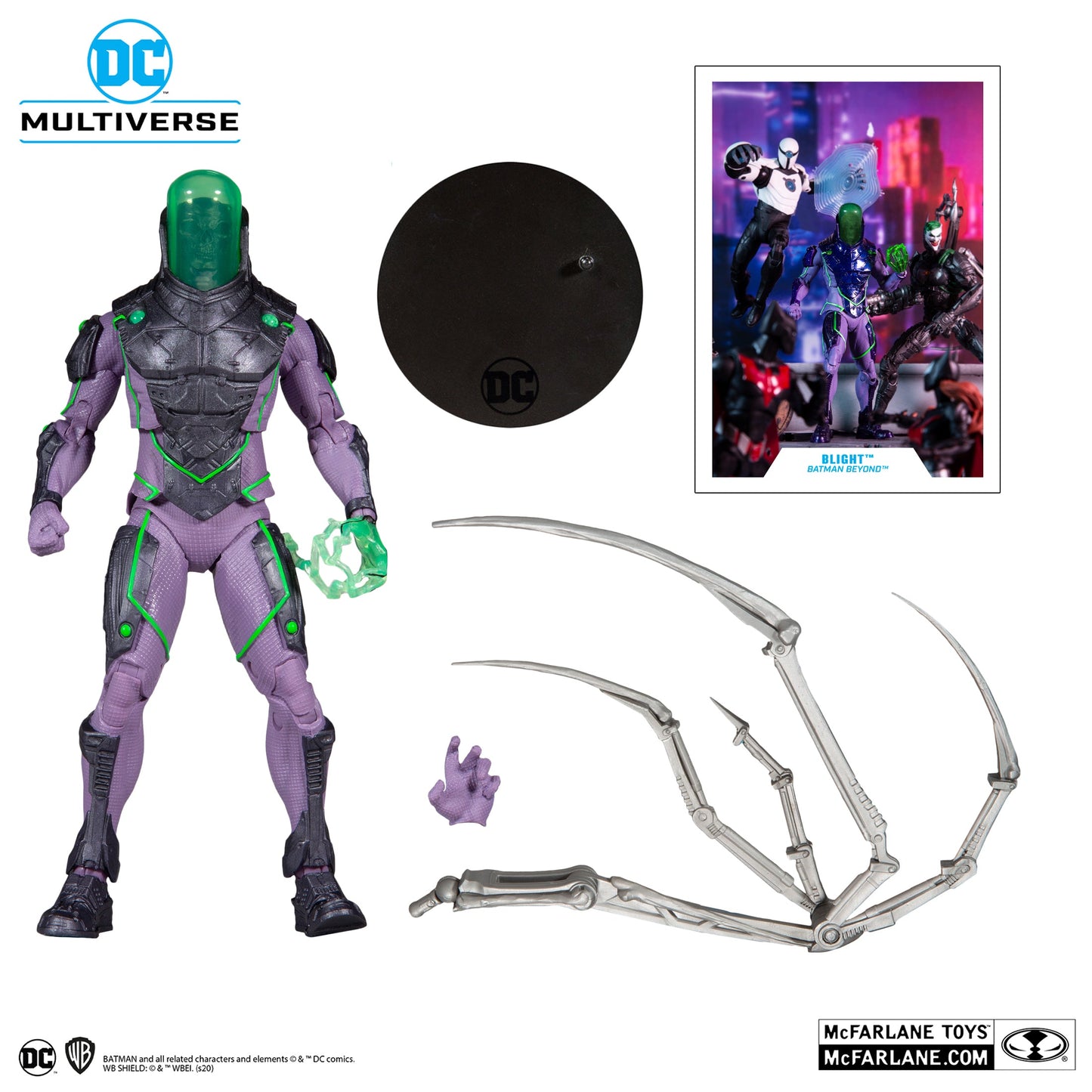McFarlane Toys - BLIGHT (BATMAN BEYOND: FUTURES END BUILD-A)