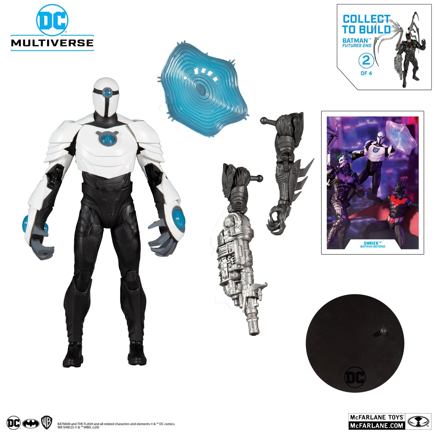 McFarlane Toys - SHRIEK (BATMAN BEYOND: FUTURES END BUILD-A)