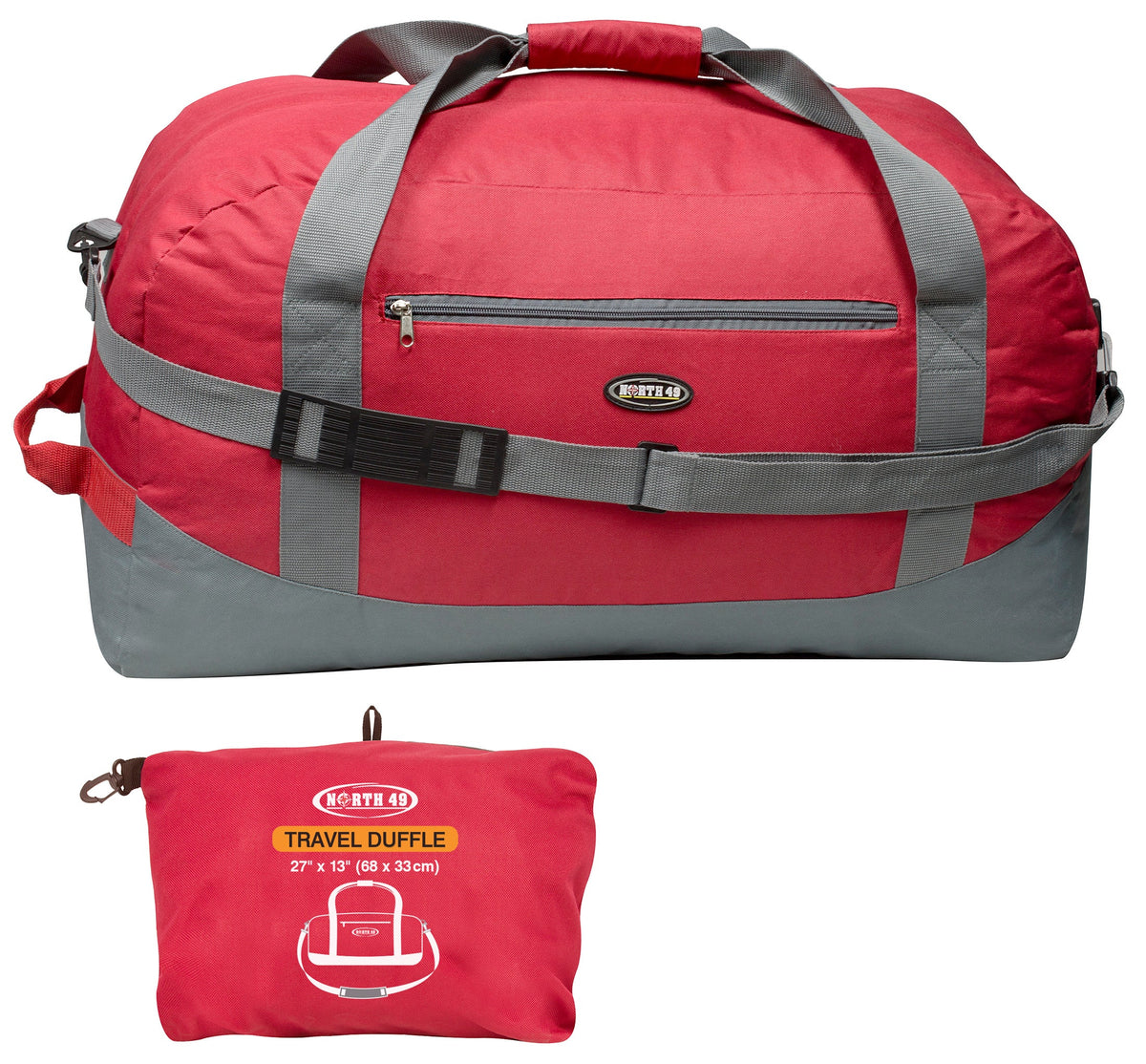 North 49 Travel Self-packing Duffle Bags
