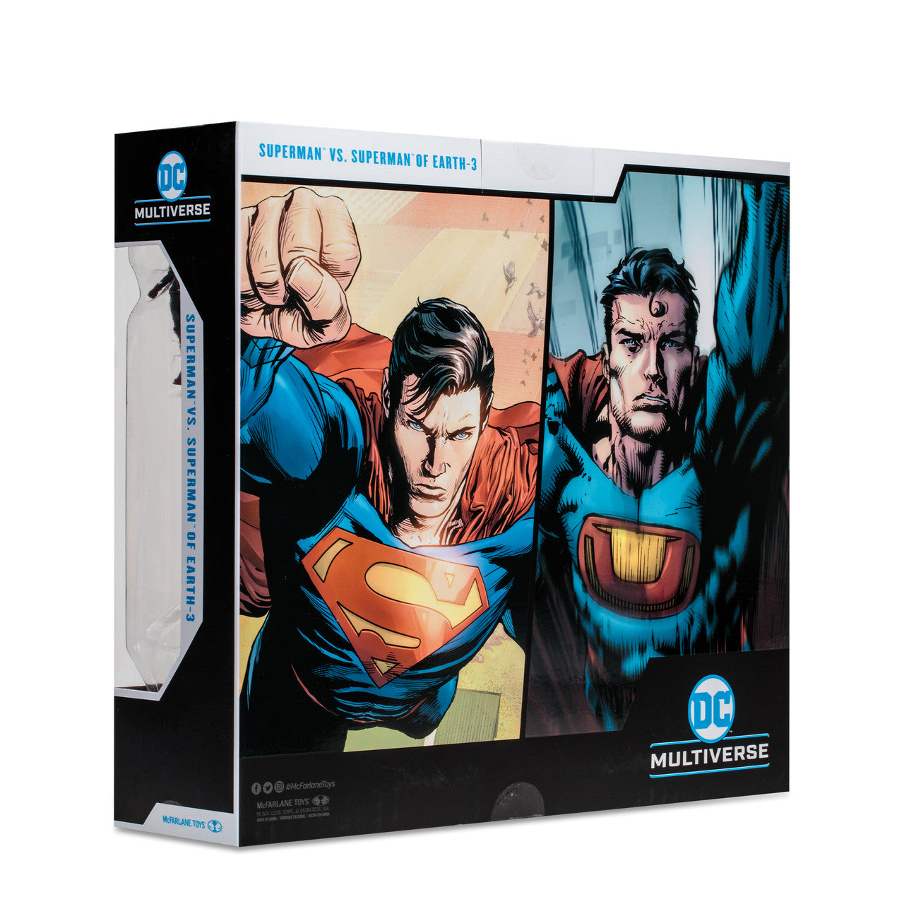 McFarlane - Superman vs Superman of Earth-3 w/Atomica - DC Multiverse 7" Figures 2-Pack