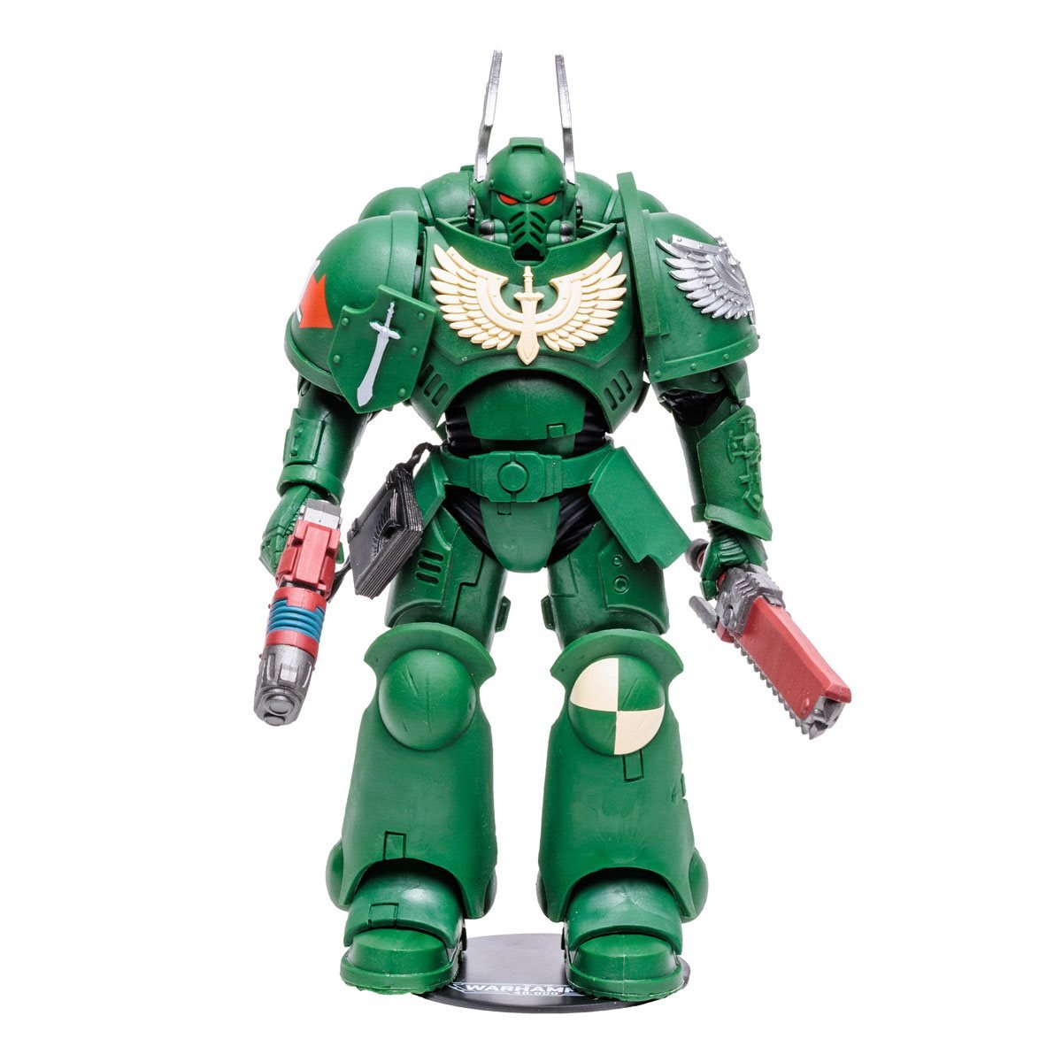 Warhammer 40,000 Wave 5 Dark Angels Assault Intercessor Sergeant 7-Inch Scale Action Figure