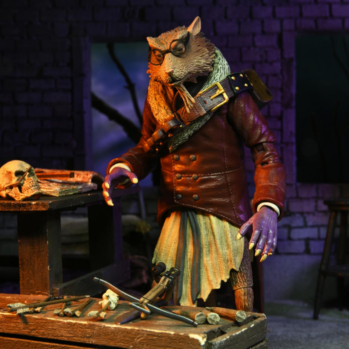 Universal Monsters x Teenage Mutant Ninja Turtles Ultimate Splinter as Van Helsing