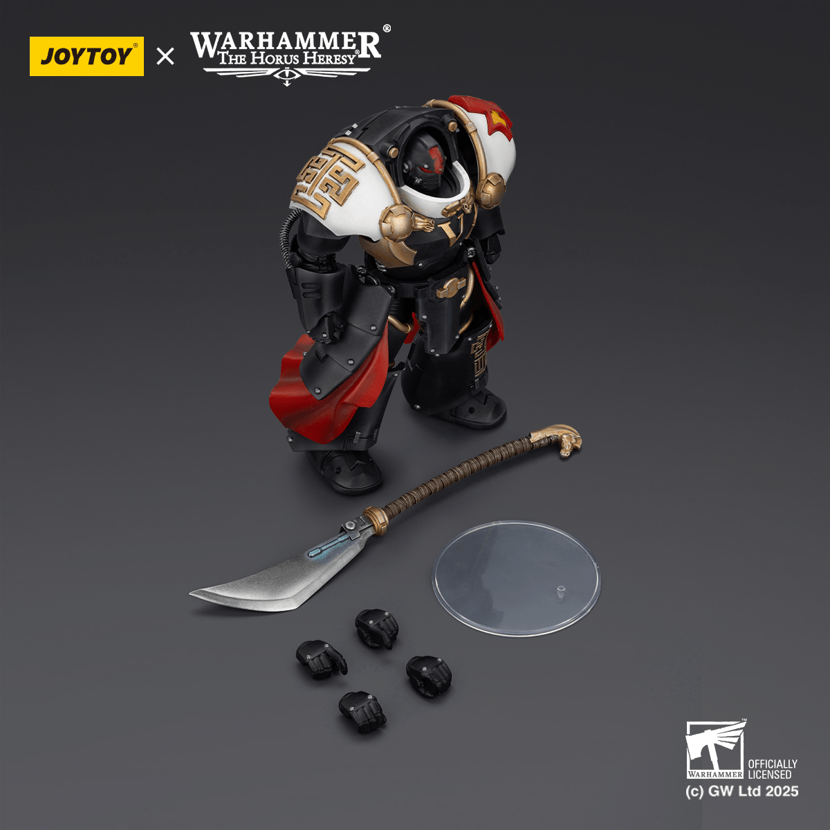 JOYTOY - White Scars Ebon Keshig Terminator 1 with Power Glaive