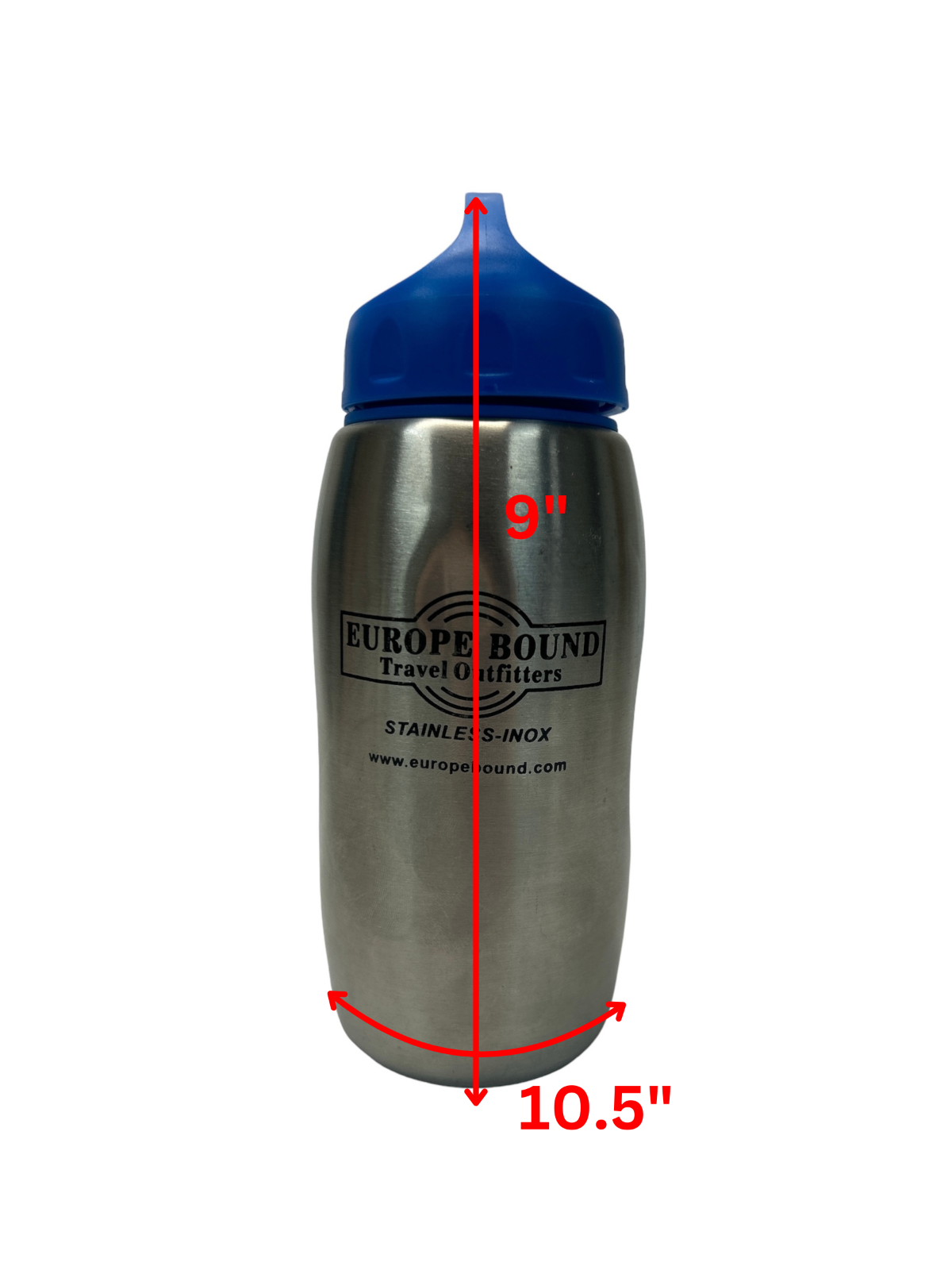 Europe Bound 28 oz Double Wall Food Grade Stainless Steel  Beverage Bottles