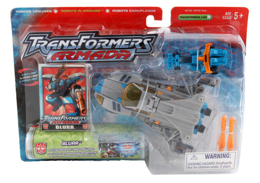 Transformers Armada Super-Cons Blurr with Incinerator