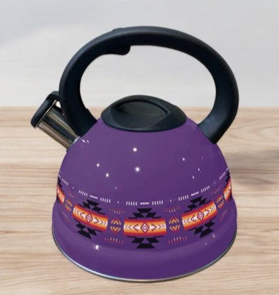 Purple 3L Stainless Steel Tea Kettle