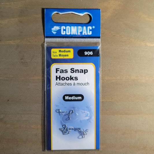 🍁COMPAC Fas Snap Hooks Medium 6pack
