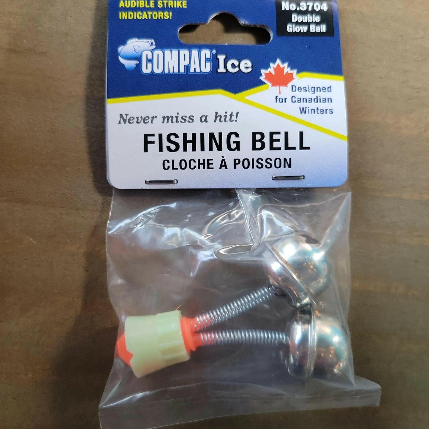 🍁COMPAC Ice Double Round Bell Glow