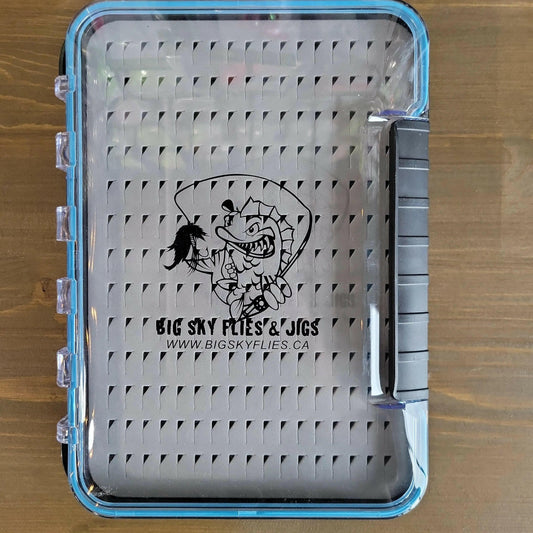 🍁Big Sky Deluxe LRG Double Sided Blue Jig Case Waterproof
