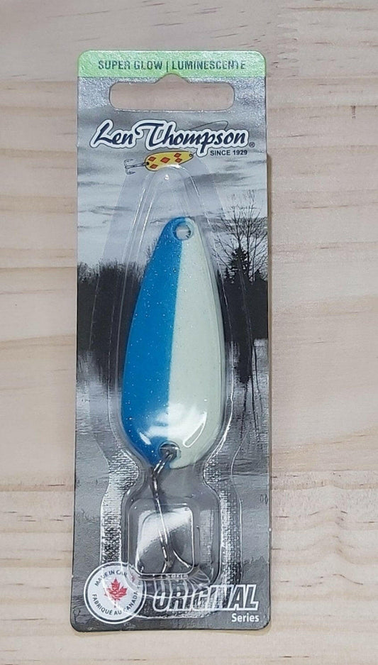 🍁Len Thompson Glowing White & Blue Spoons