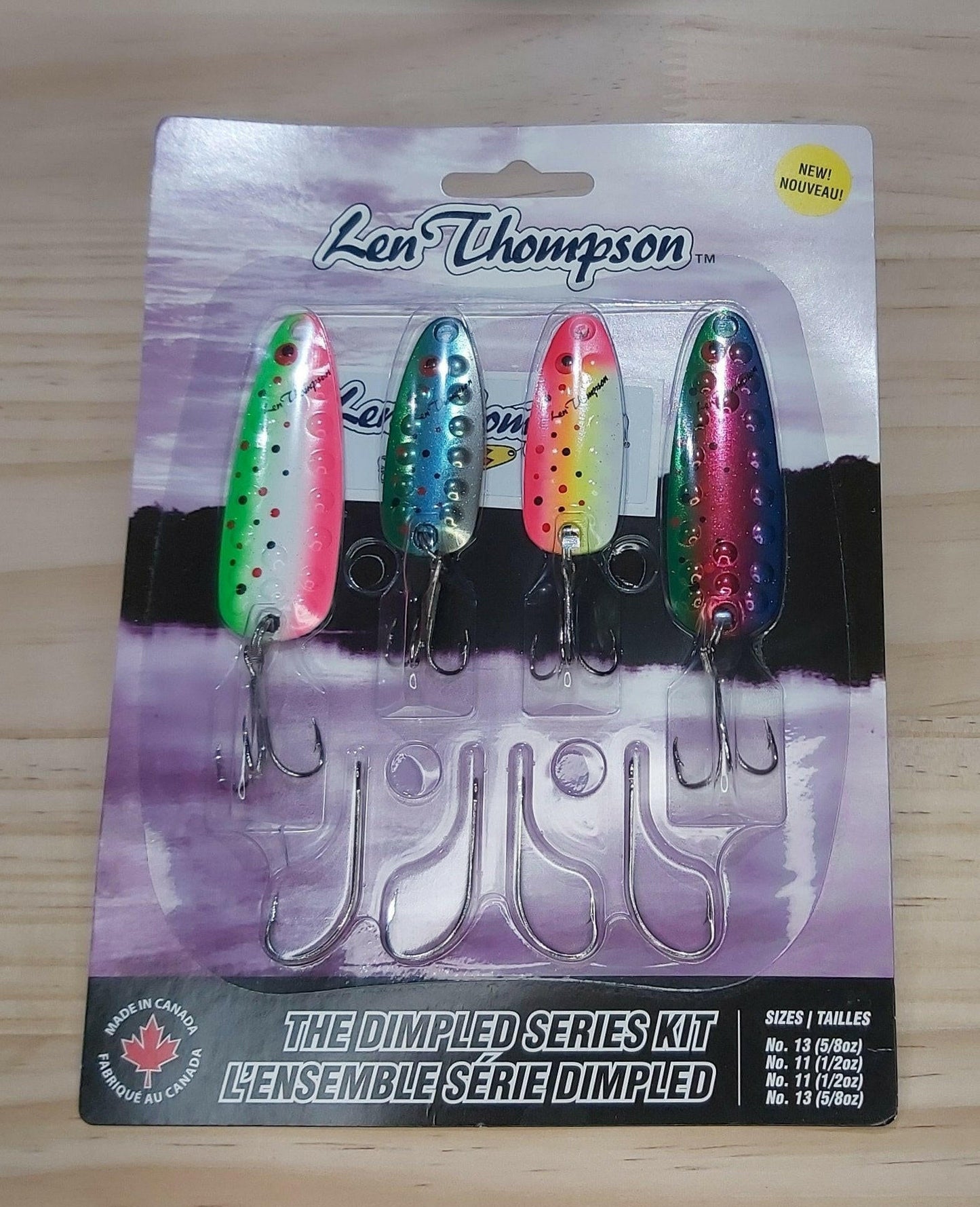 🍁Len Thompson Dimpled Series Spoons