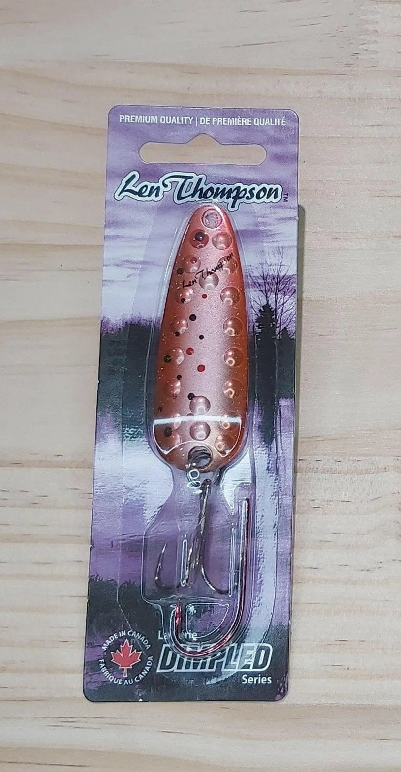 🍁Len Thompson Dimpled Series Spoons