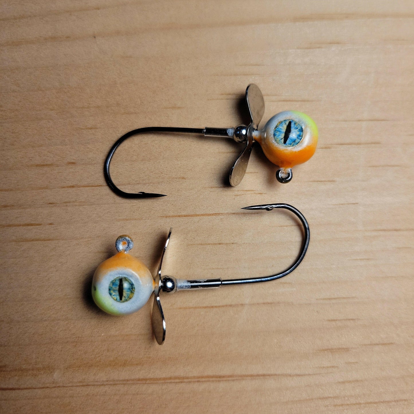 🍁Big Sky Chopper Glow Jigs 1/4oz 2/pack