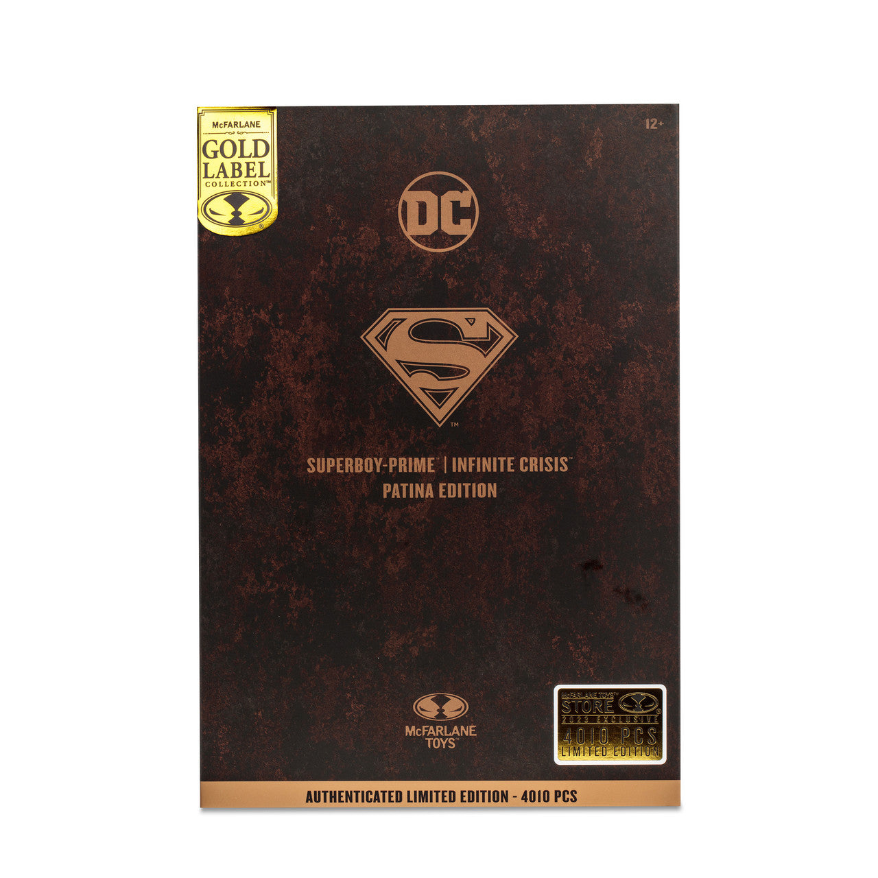 McFarlane Toys - Superboy-Prime - Infinite Crisis - Patina Edition Gold - Exclusive
