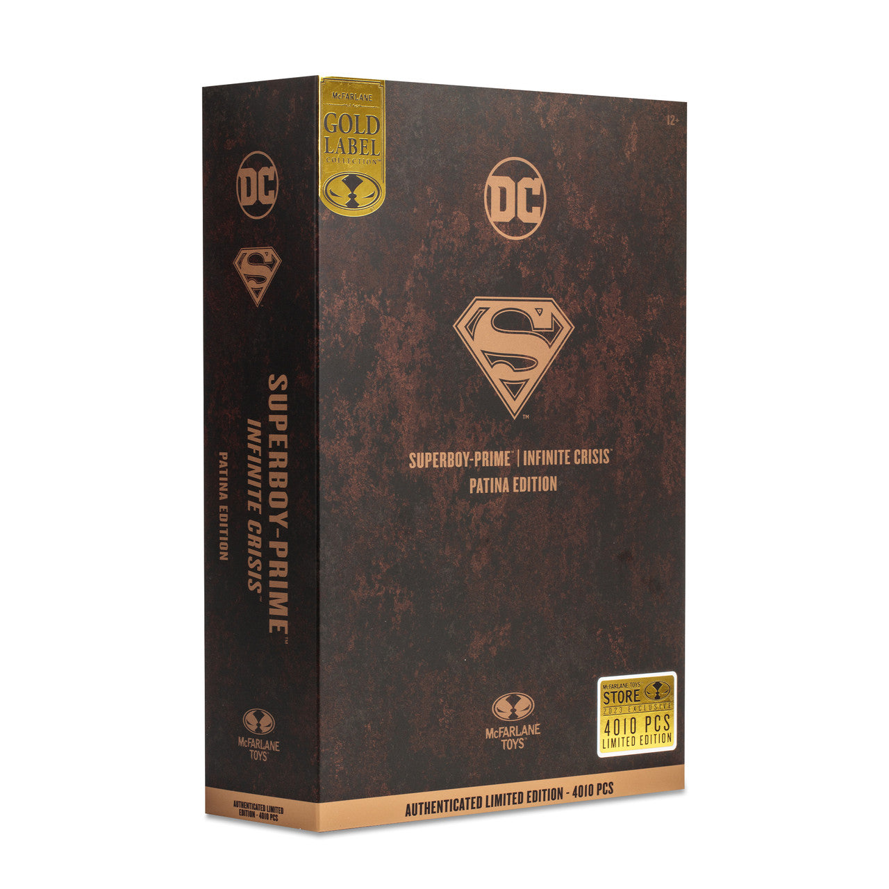 McFarlane Toys - Superboy-Prime - Infinite Crisis - Patina Edition Gold - Exclusive