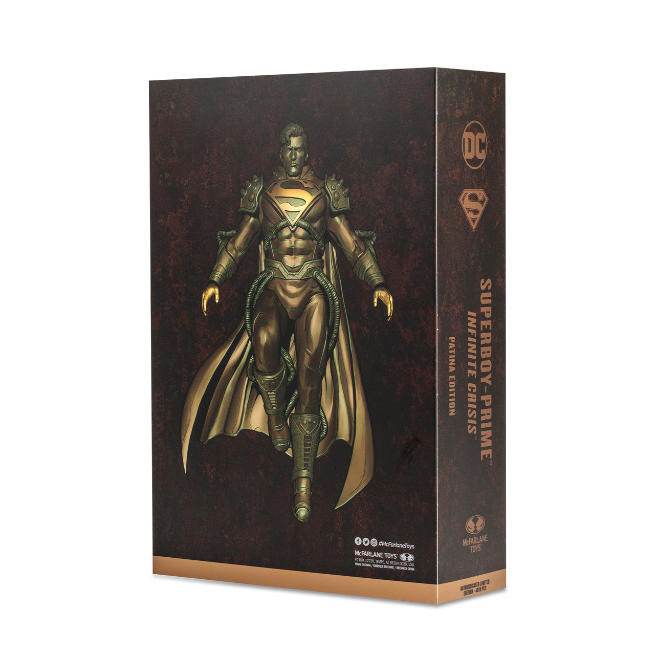 McFarlane Toys - Superboy-Prime - Infinite Crisis - Patina Edition Gold - Exclusive