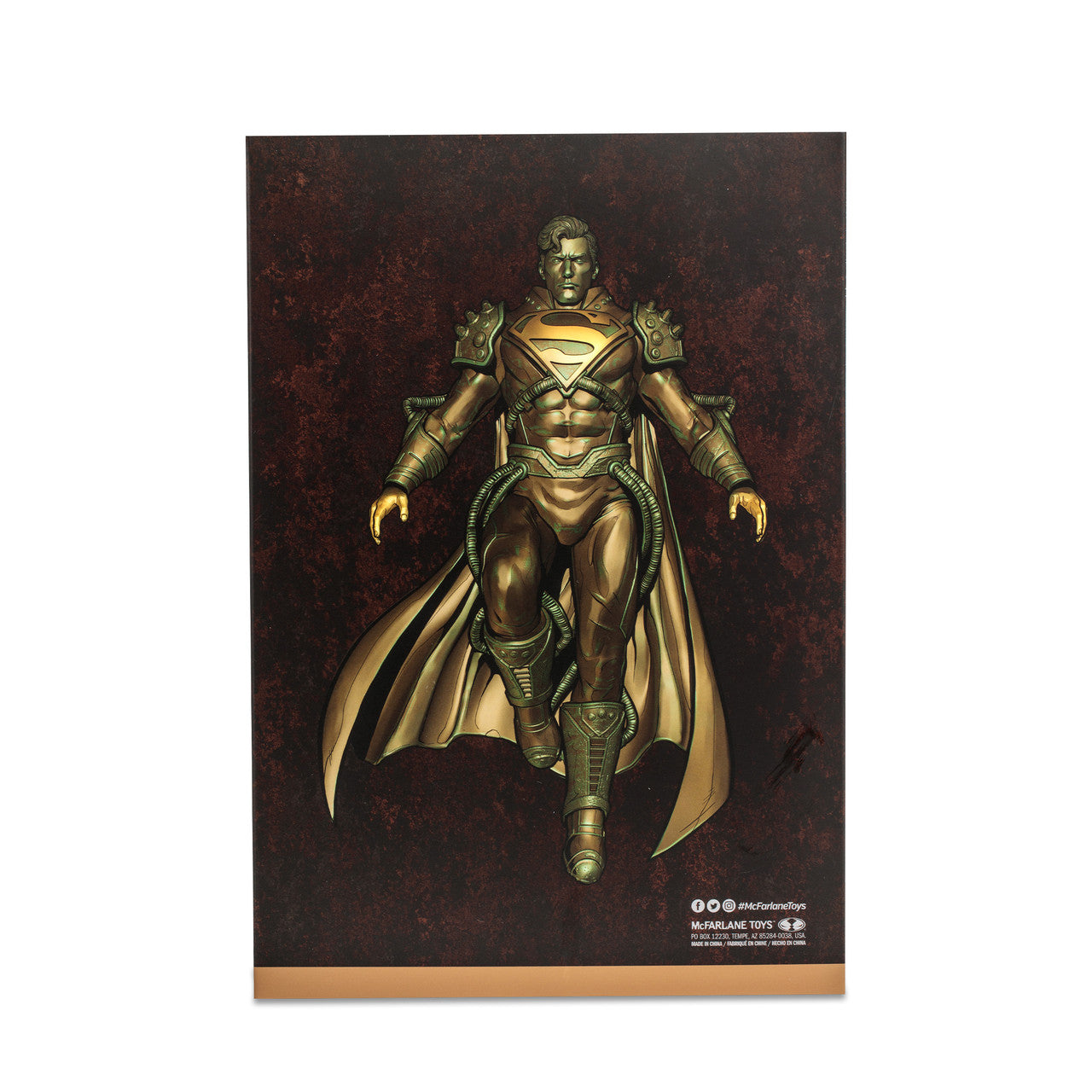 McFarlane Toys - Superboy-Prime - Infinite Crisis - Patina Edition Gold - Exclusive