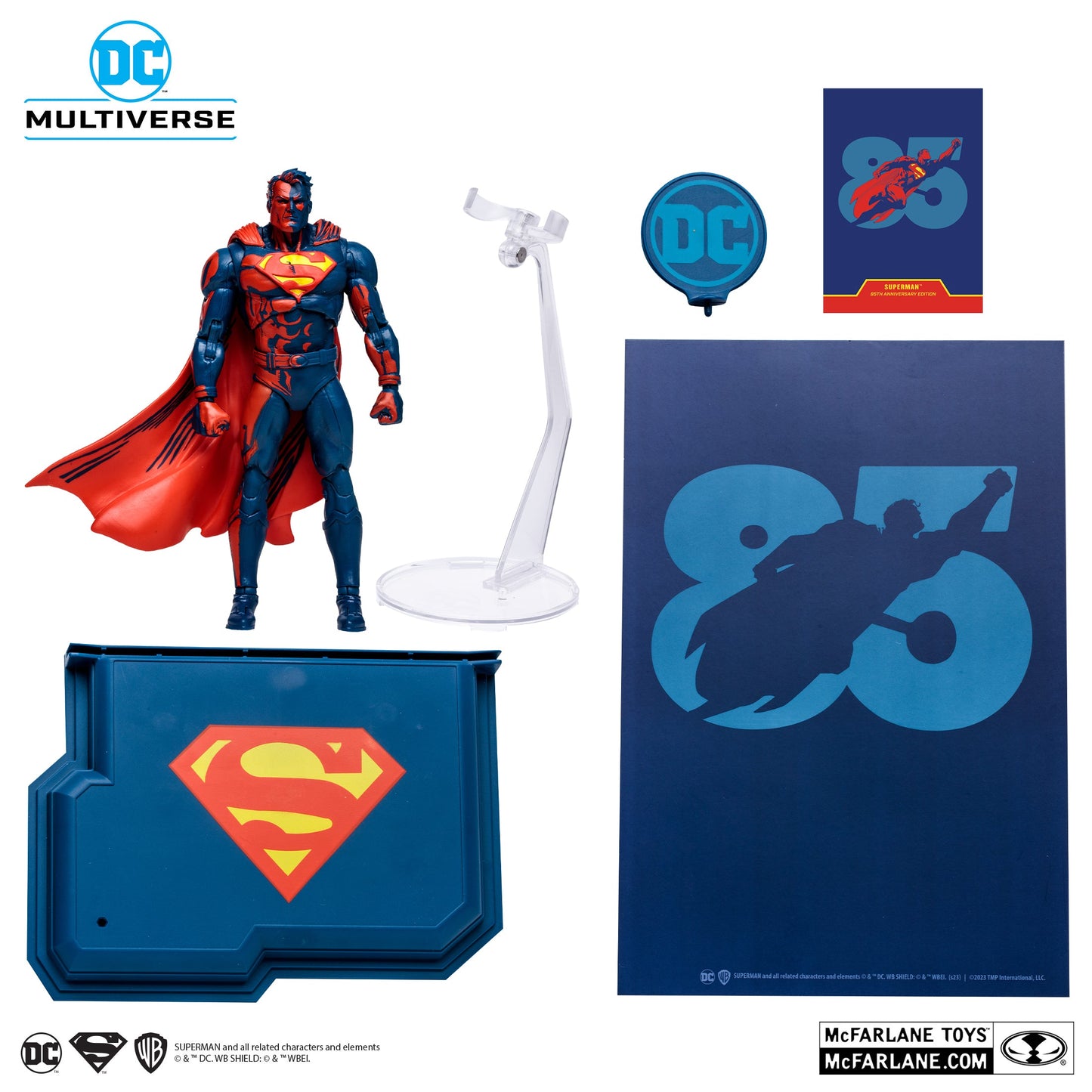 SUPERMAN 85TH ANNIVERSARY (GOLD LABEL) SDCC EXCLUSIVE