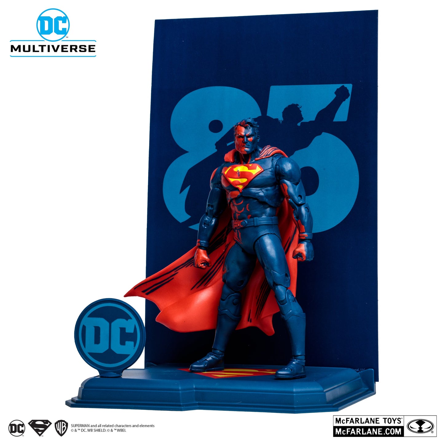 SUPERMAN 85TH ANNIVERSARY (GOLD LABEL) SDCC EXCLUSIVE