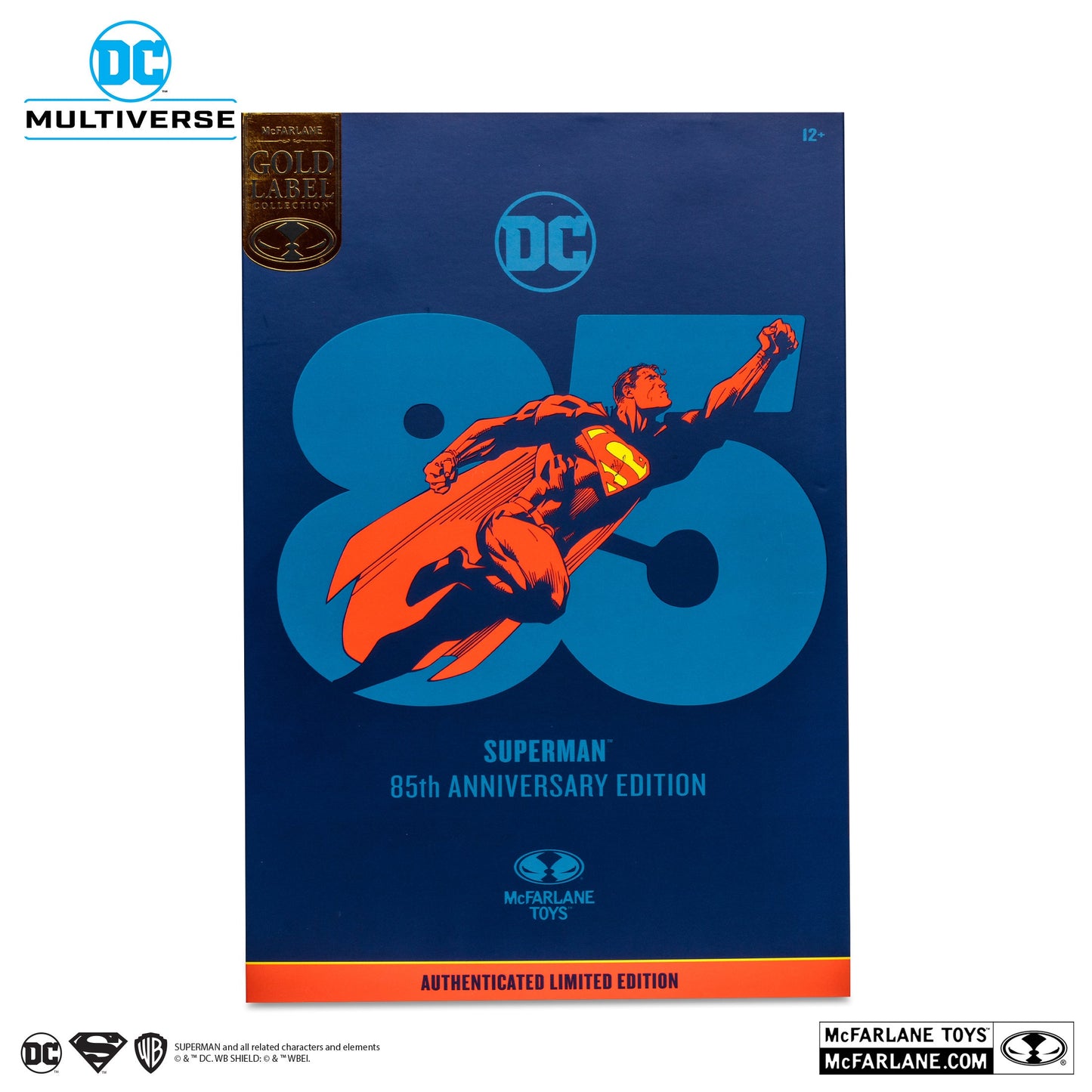 SUPERMAN 85TH ANNIVERSARY (GOLD LABEL) SDCC EXCLUSIVE
