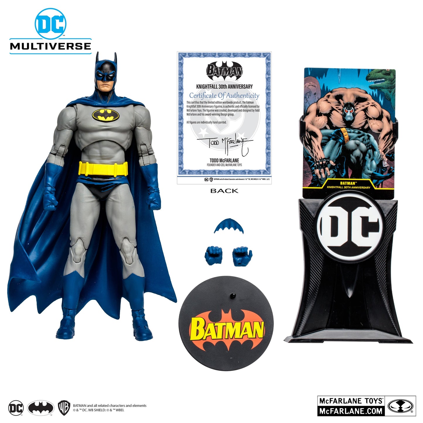 BATMAN KNIGHTFALL 30TH ANNIVERSARY (GOLD LABEL) SDCC EXCLUSIVE