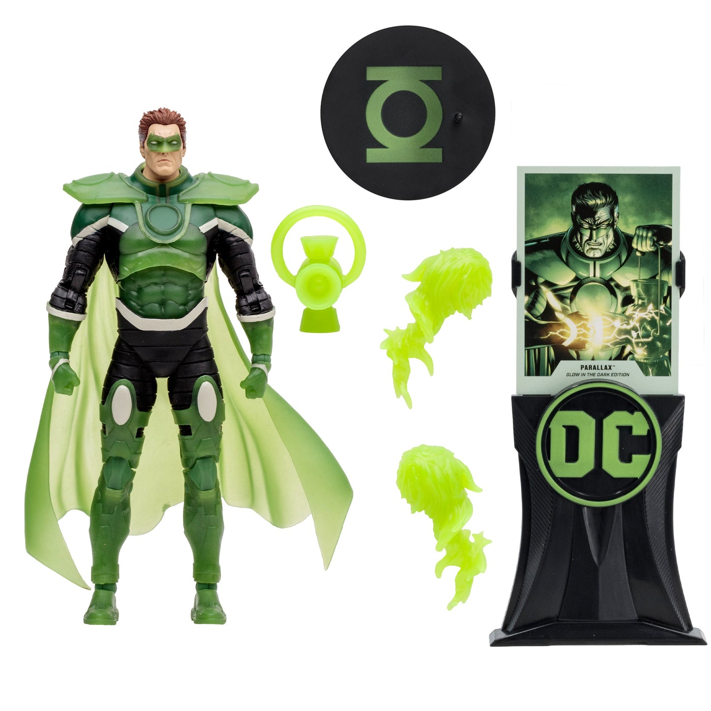 DC MULTIVERSE - HAL JORDAN PARALLAX - GITD - GOLD LABEL - Exclusive