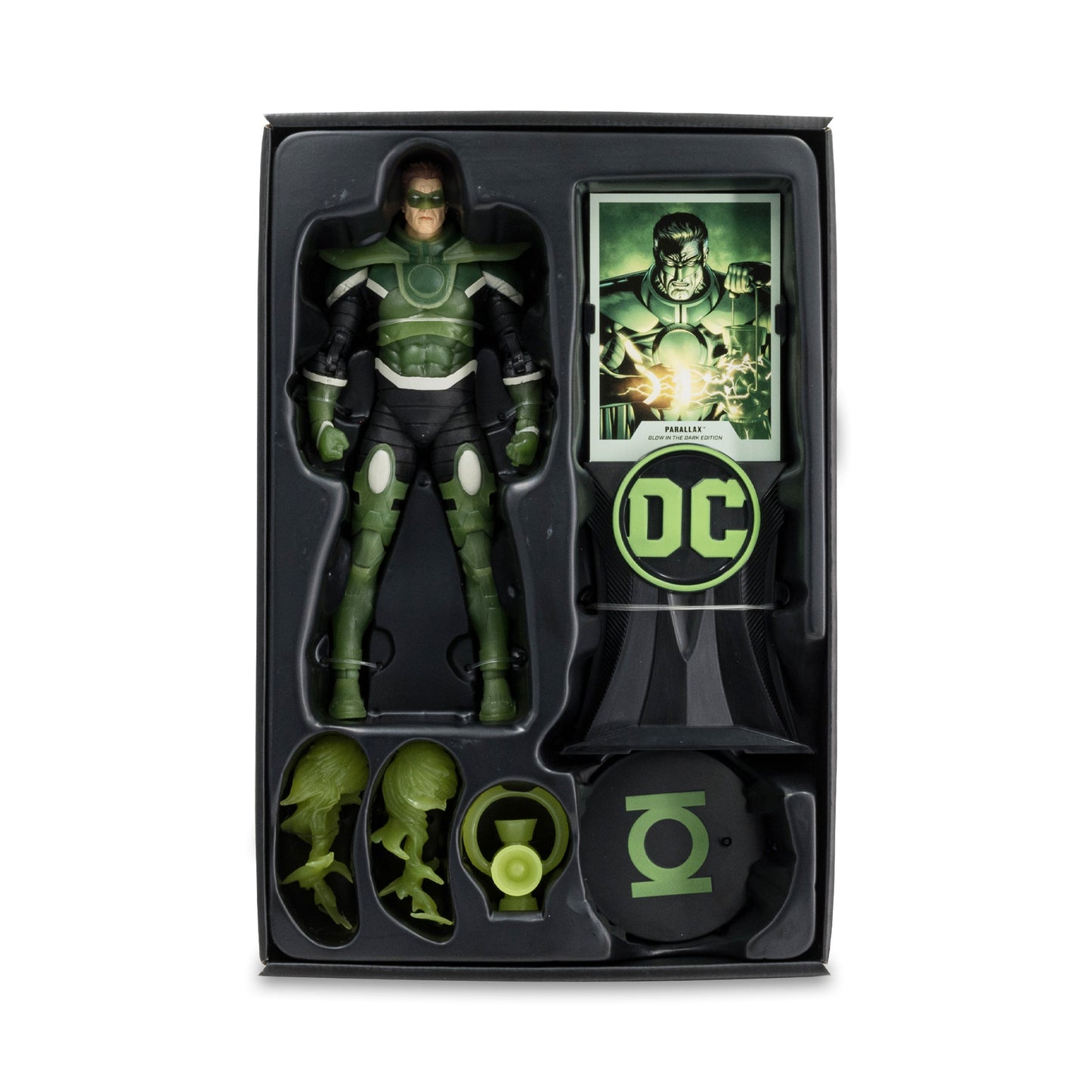 DC MULTIVERSE - HAL JORDAN PARALLAX - GITD - GOLD LABEL - Exclusive