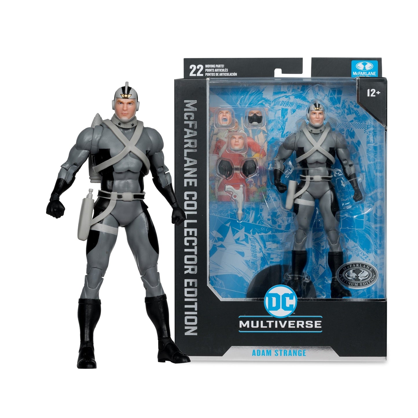 DC Multiverse Collector Edition - Strange Adventures - Adam Strange - Platinum / Chase