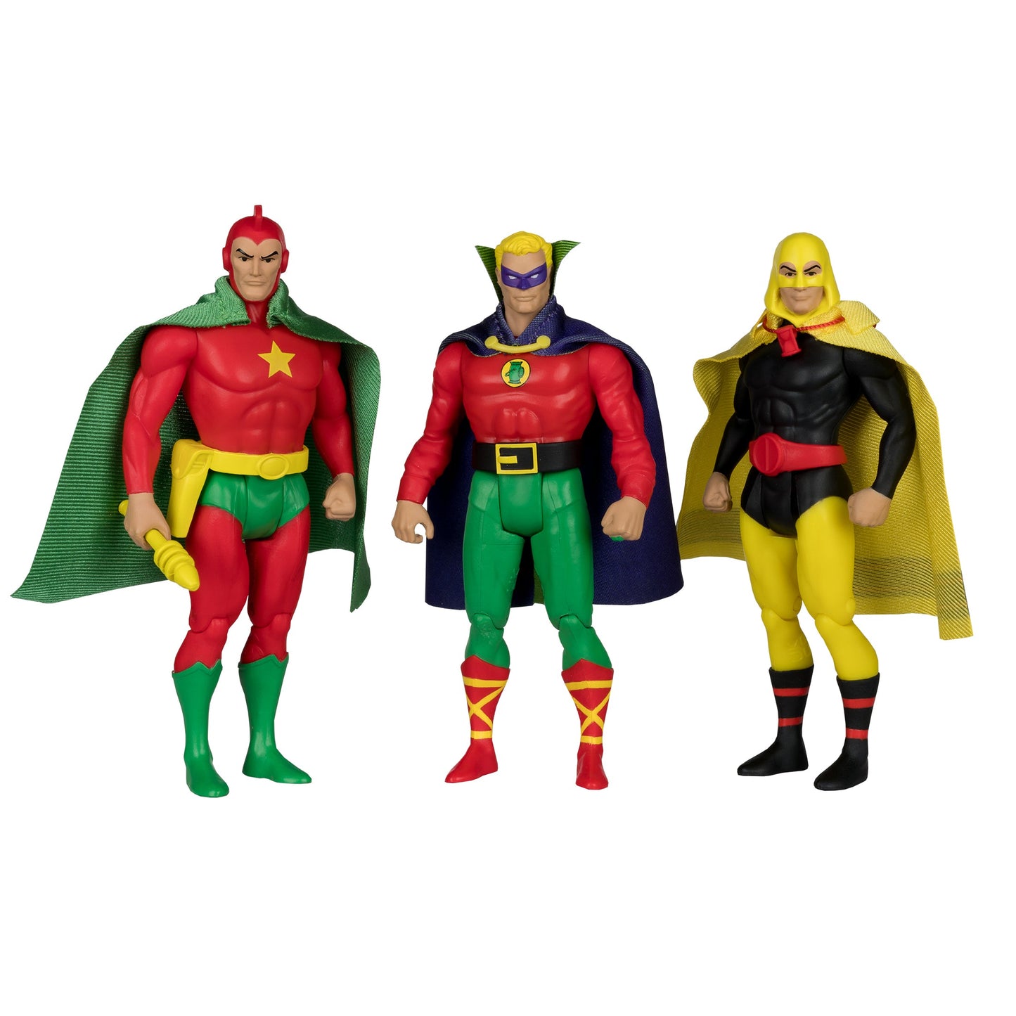 DC DIRECT SUPER POWERS 3 PACK - STARMAN & GREEN LANTERN & HOURMAN (JUSTICE SOCIETY AMERICA)
