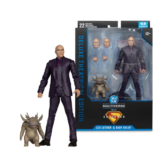 DC Multiverse Deluxe Theatrical Edition - Superman (2025) - Lex Luthor & Baby Kaiju