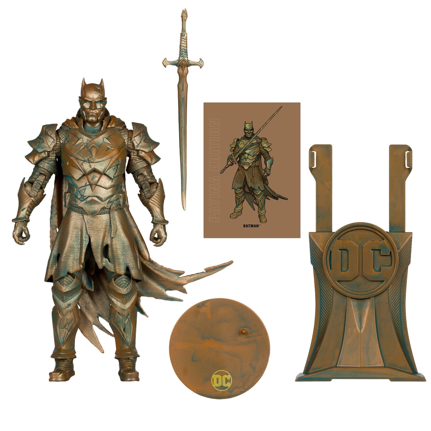DC Multiverse - Dark Knights of Steel - Batman (Patina Edition) - Exclusive