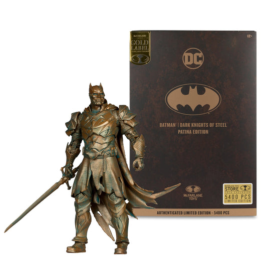 DC Multiverse - Dark Knights of Steel - Batman (Patina Edition) - Exclusive