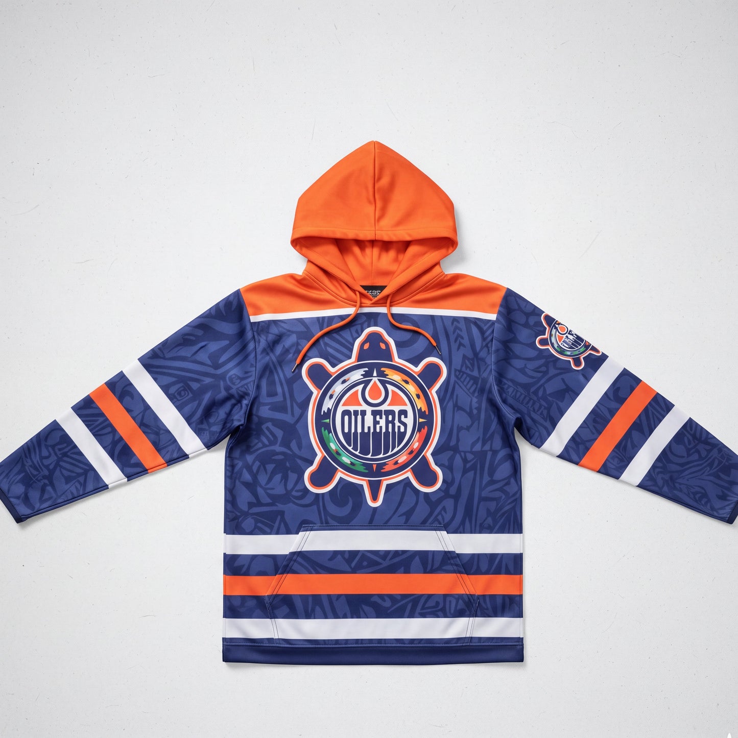 OLDTRIBES™ Heritage Orange & Blue Hoodie