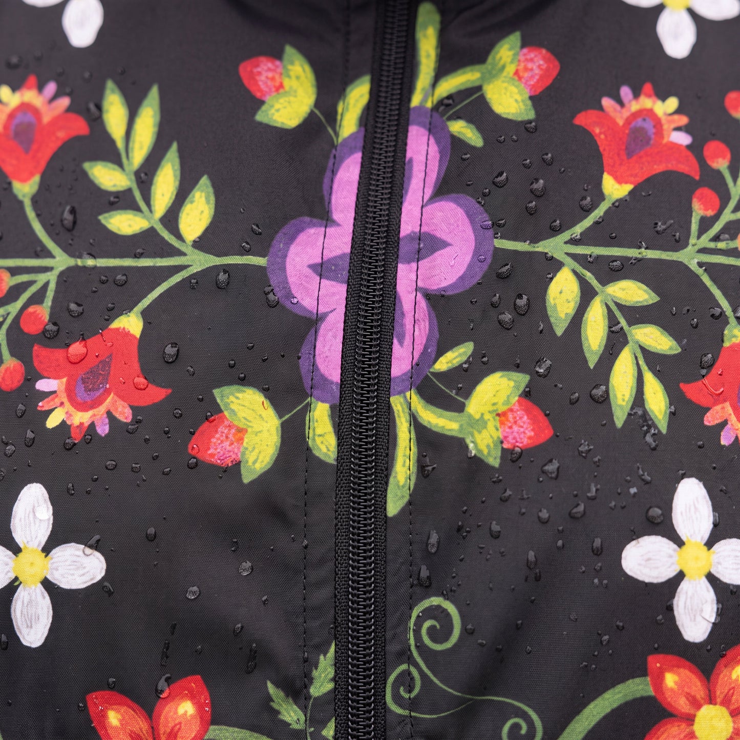 OLDTRIBES™ Midnight Bloom Windbreaker