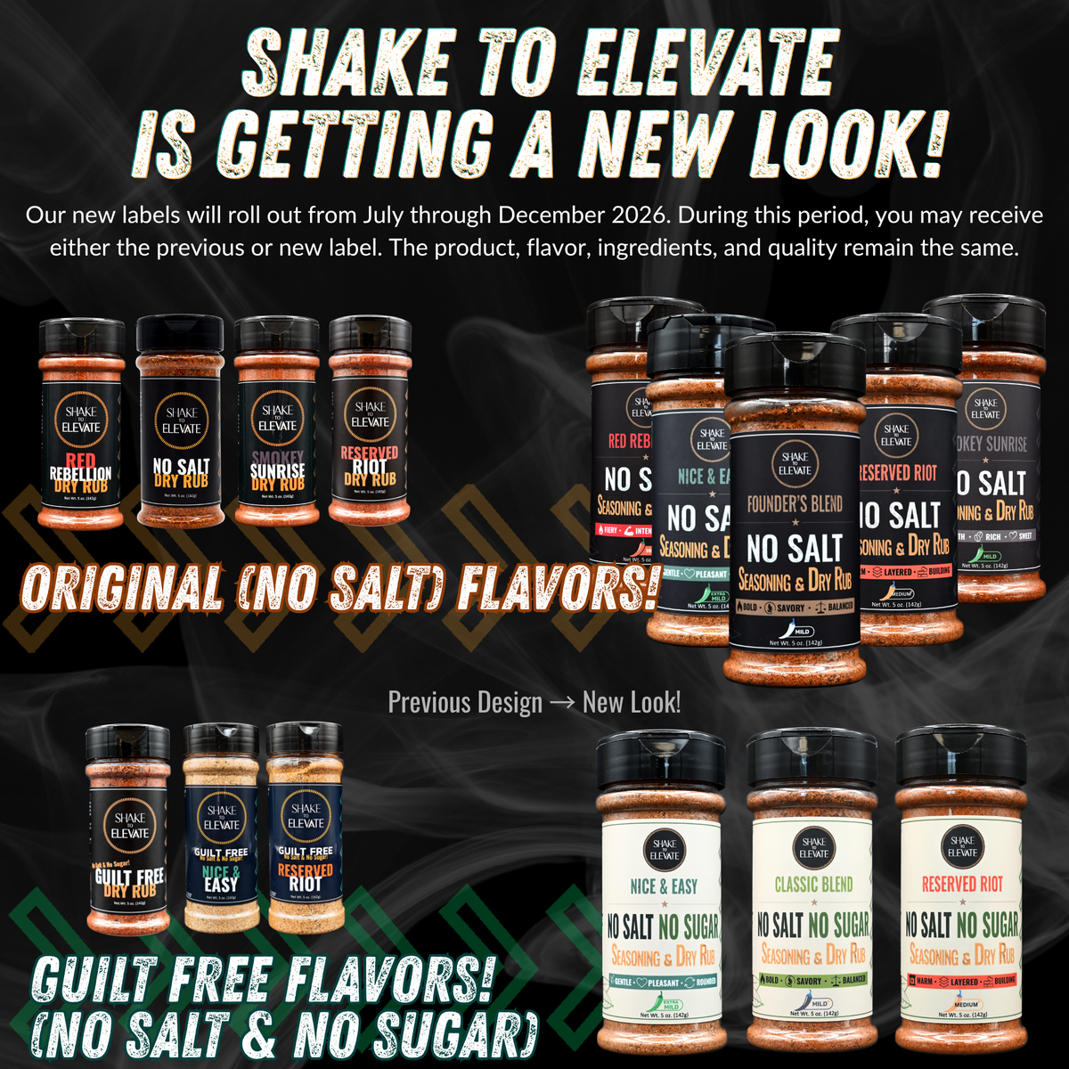 Shake to Elevate Reserved Riot No Salt Seasoning